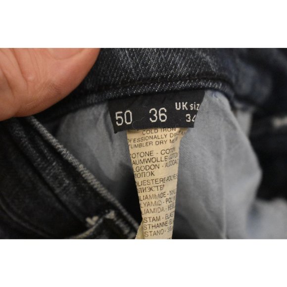 Men's Trussardi Jeans Medium Wash Blue Jeans Size 34(US) 36(IT) - Picture 4 of 7